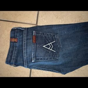 7 for all mankind A pocket Jeans 25x31